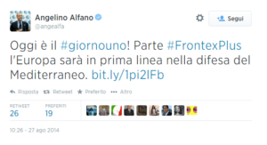 Alfano Frontex