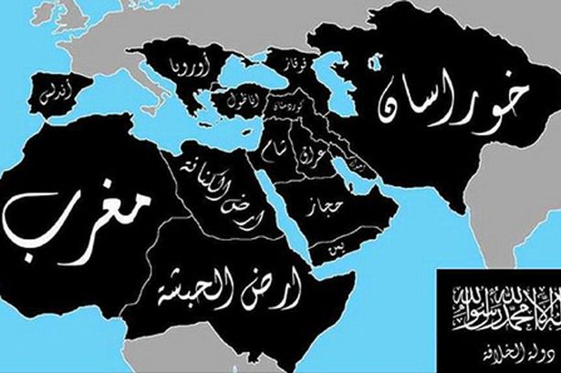 Isis: l'obiettivo finale del califfato nero (mirror.co.uk)