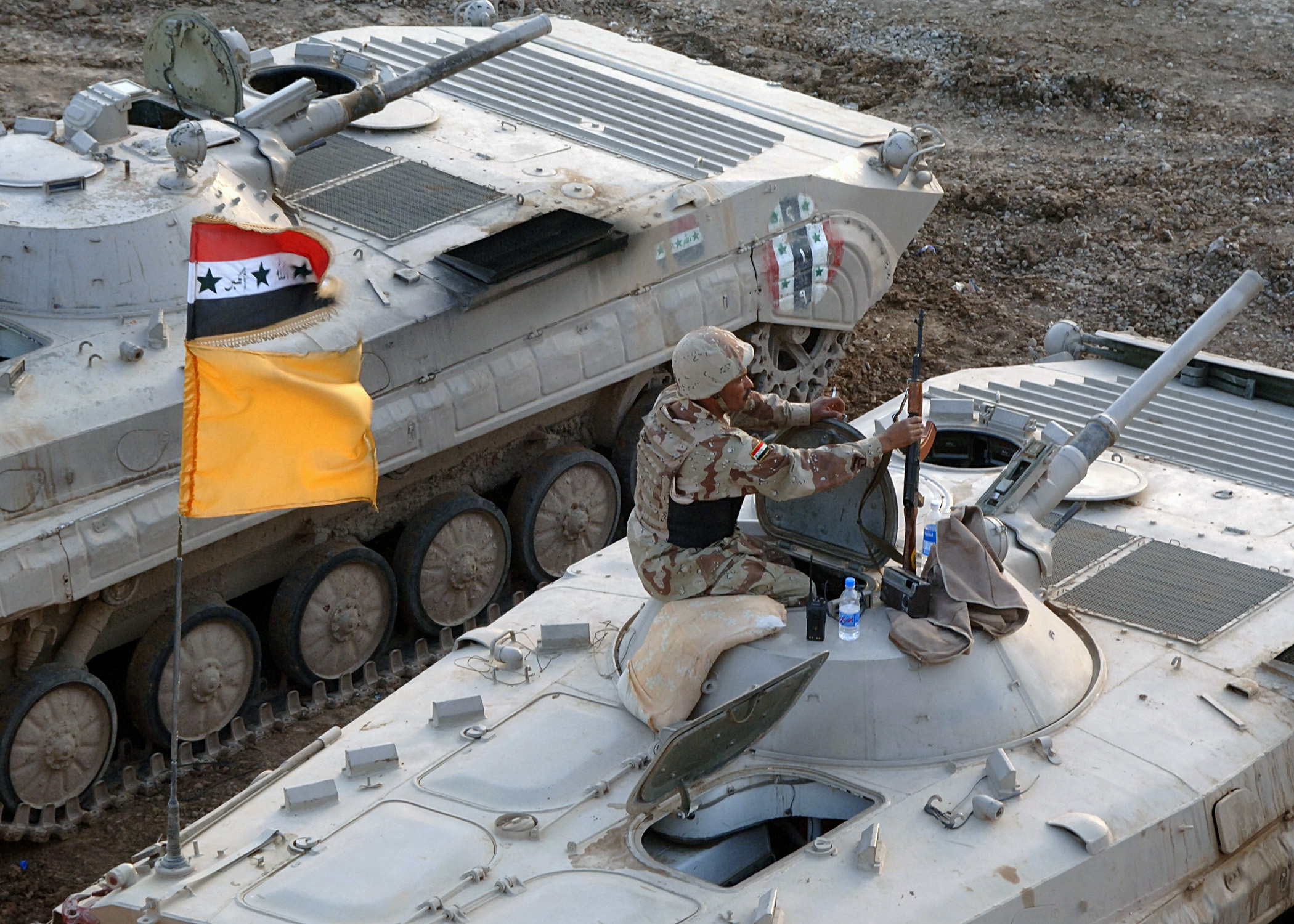 L'esercito irakeno oggi (fonte foto: Wikipedia)