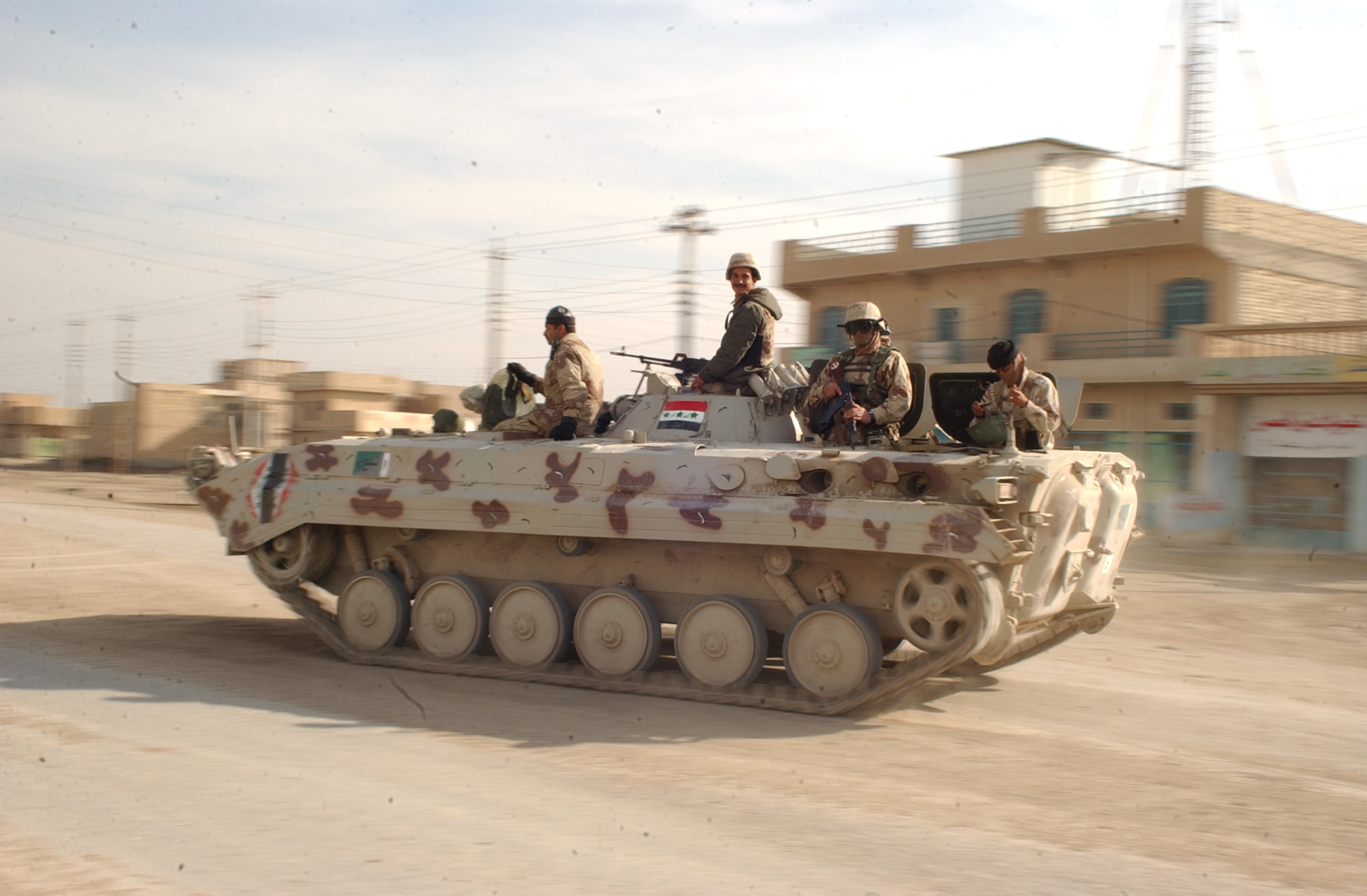 L'esercito irakeno oggi (fonte foto: Wikipedia)