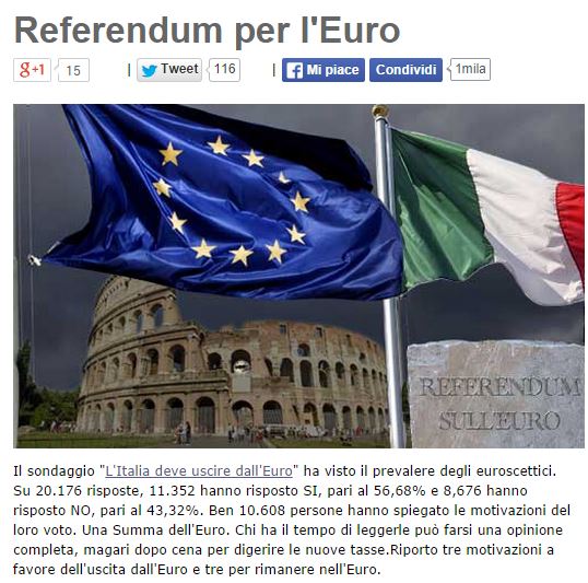 beppe grillo referendum euro
