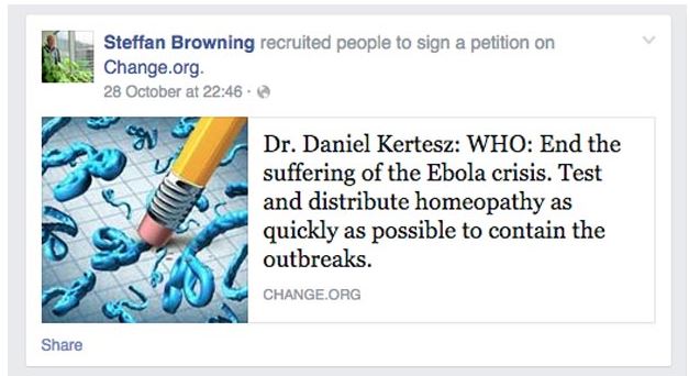 Browning omeopatia ebola 