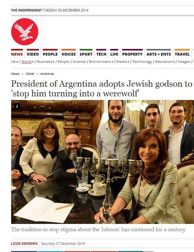 L'articolo dell'Independent (fonte: Independent.co.uk)