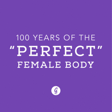 100 anni di corpi "perfetti" (via greatist.com)