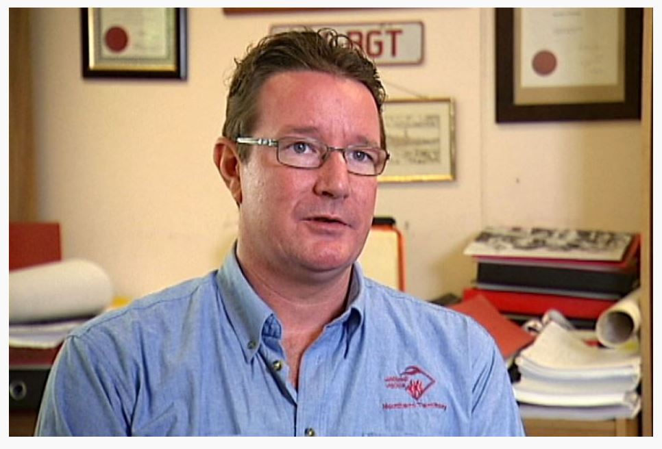 Il sindacalista ed ex-membro del labour australiano Matthew Gardiner (fonte: abc.net.au)