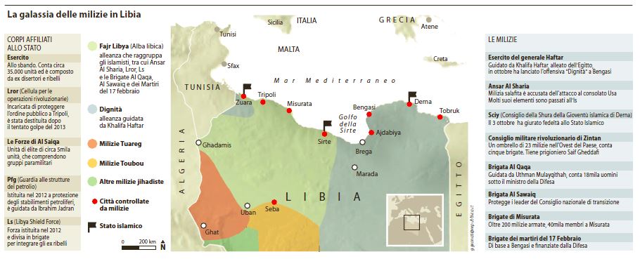 isis italia guerra libia