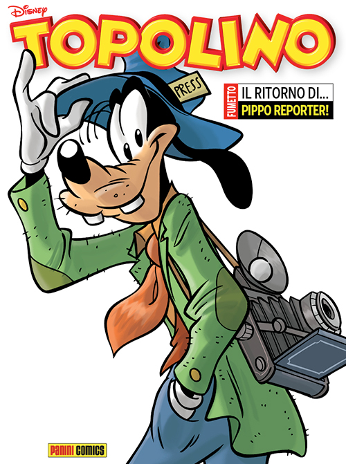La copertina definitiva del numero 3089 di Topolino da oggi in edicola (fonte: Fumettologica.it)