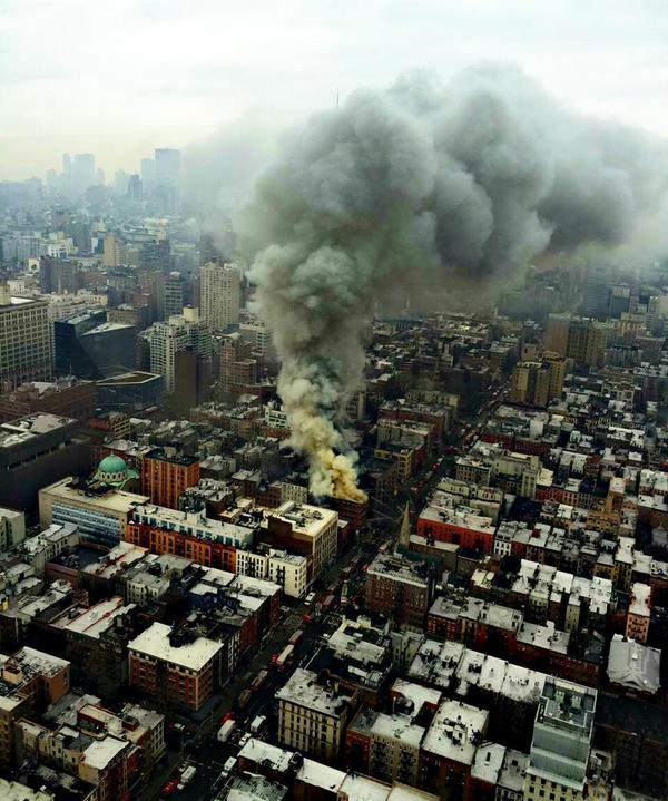 Foto dall'alto di Manhattan 1 (Fonte foto: ITV NEws)