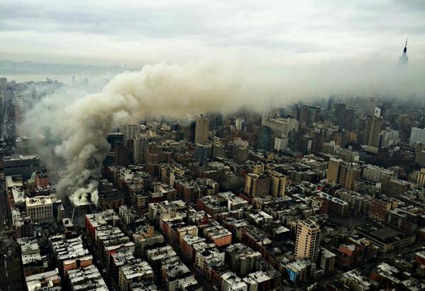 Foto dall'alto di Manhattan 2 (fonte foto: ITV News)