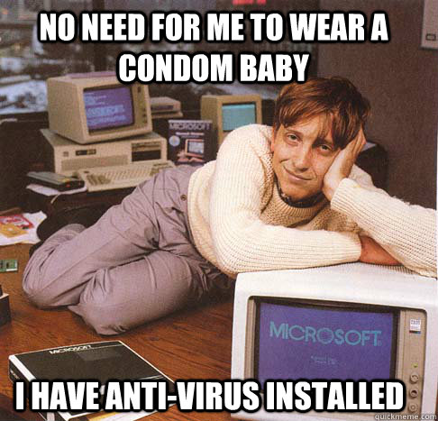 bill gates antivirus meme