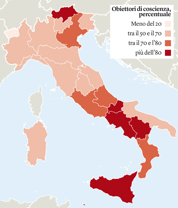 obiettori di coscienza italia