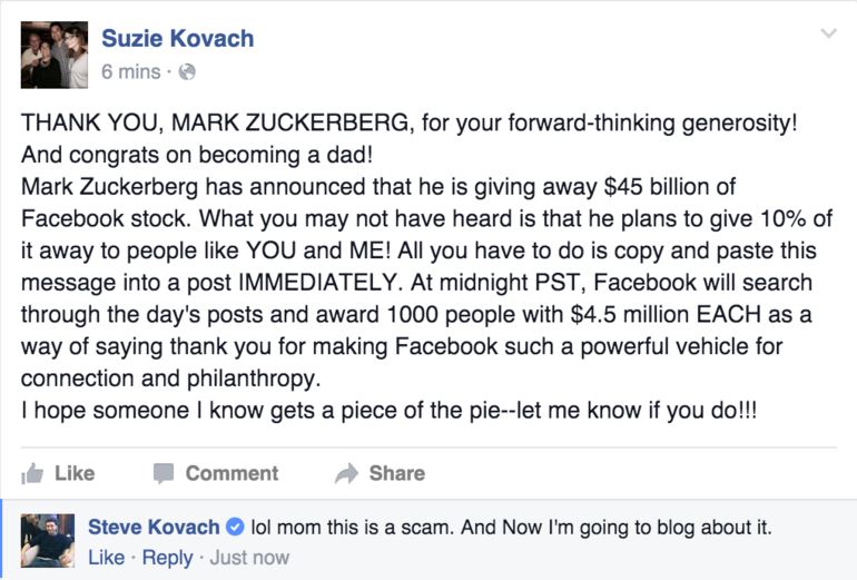 facebook zuckerberg bufala soldi azioni - 5