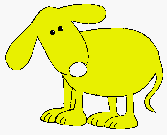 cane giallo