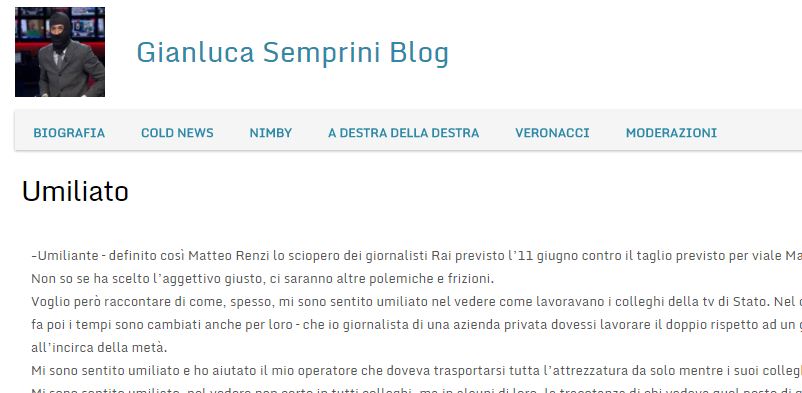 gianluca semprini blog