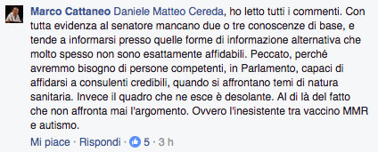 L'intervento di Marco Cattaneo