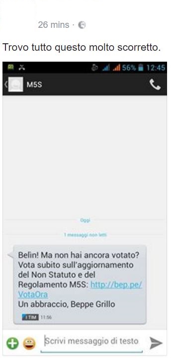 beppe grillo sms 2