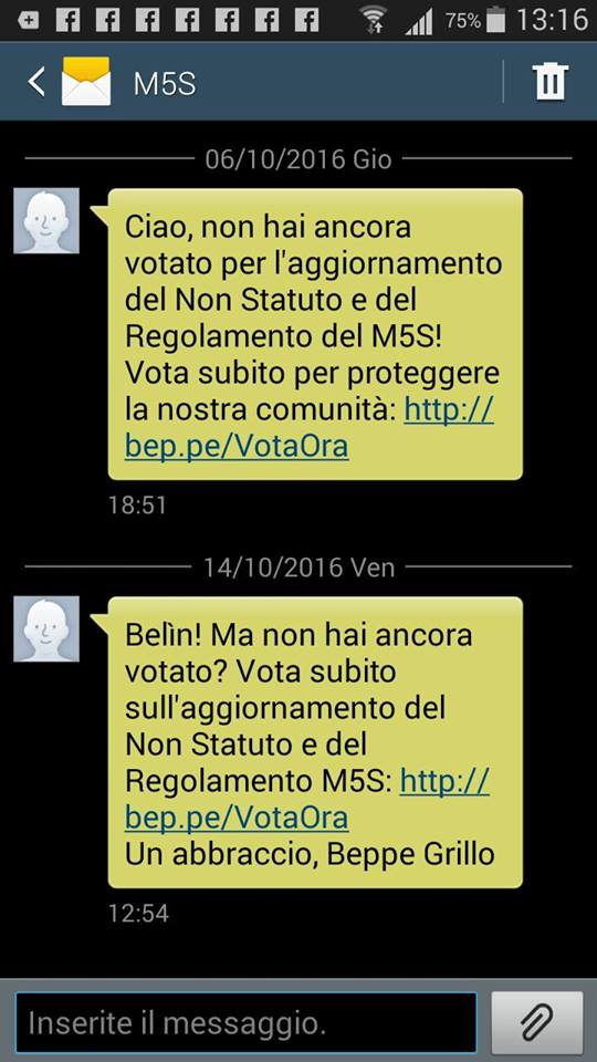beppe grillo sms 4