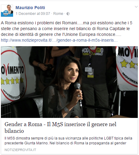 bilancio gender roma 
