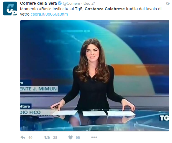 costanza calabrese video tg5